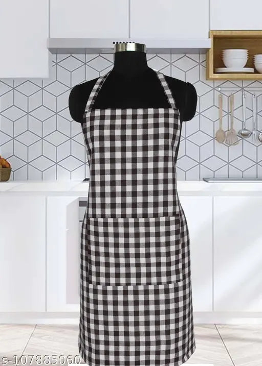 Pure Cotton Aprons with front Pocket for Mutiple use